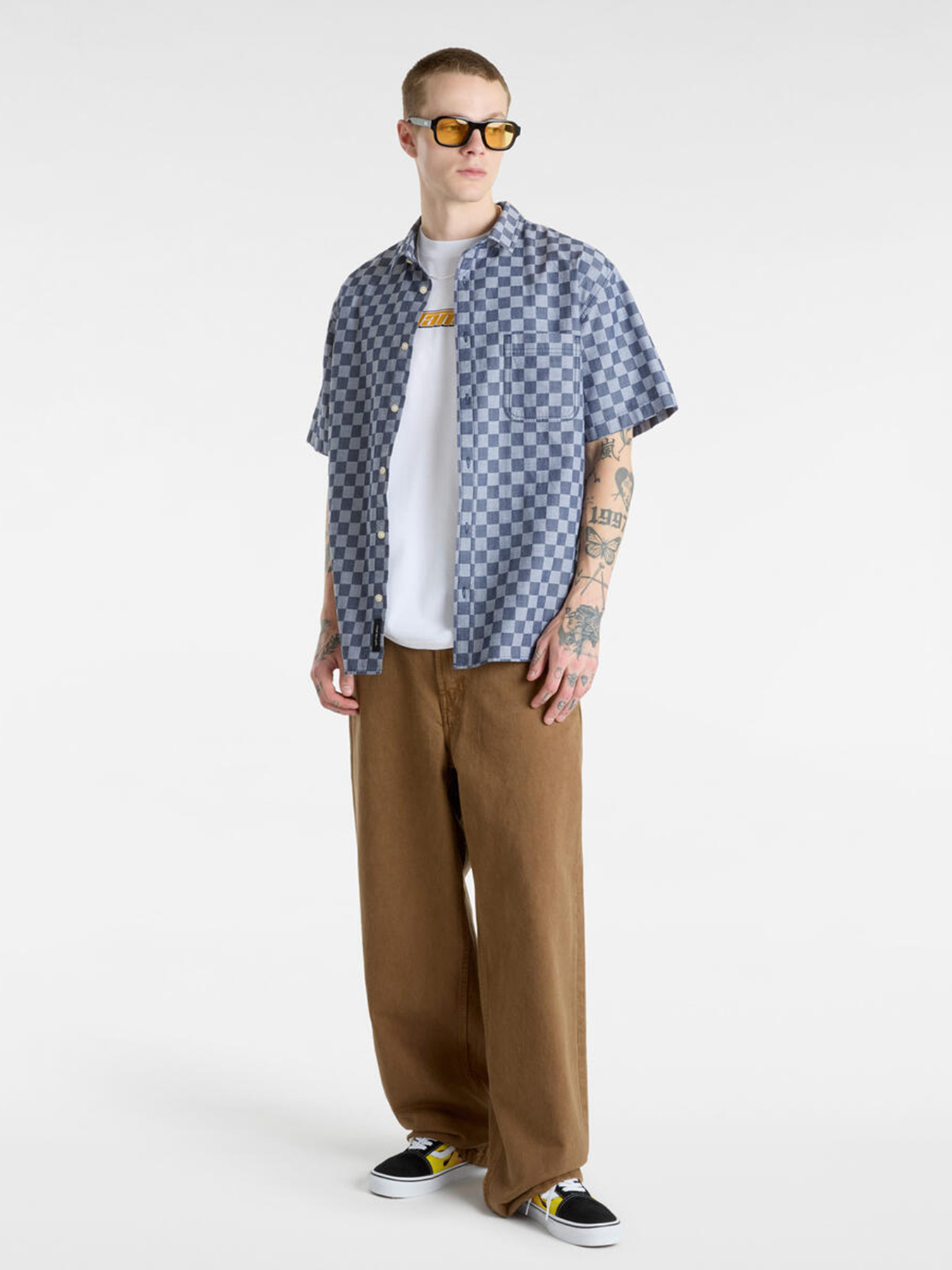 Футболка Vans Retro V модель VN000HFZWHT1 Фото