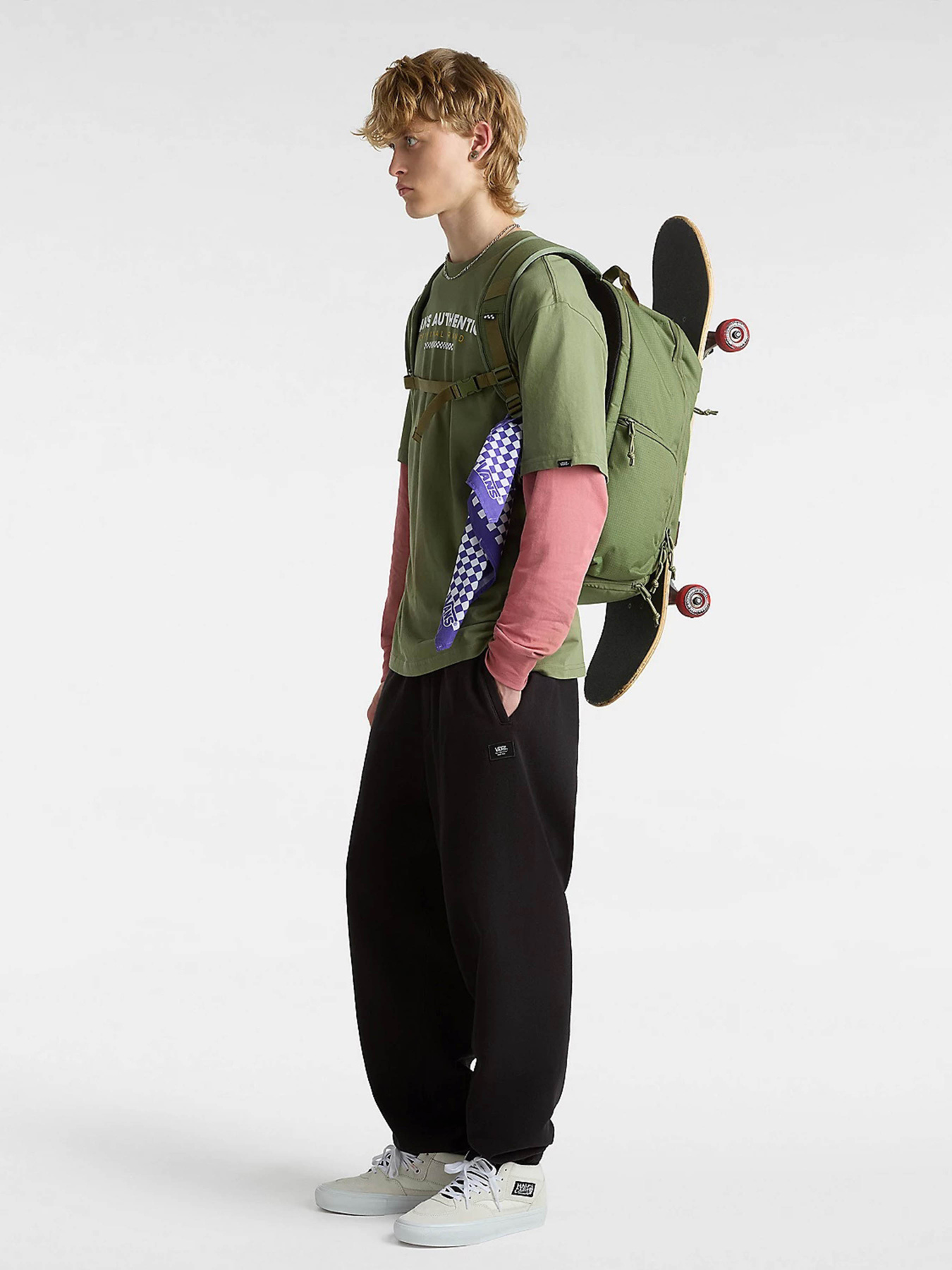 Штаны спортивные Vans Original Standarts Loose Fleece модель VN000G6HBLK1 Фото