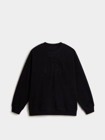 Свитшот Vans Carlo Polar Fleece Loose Crew модель VN000HPSBLK1 Фото