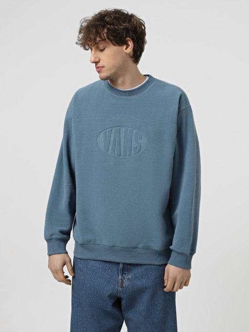 Свитшот Vans Carlo Polar Fleece Loose Crew модель VN000HPSJCN1 Фото