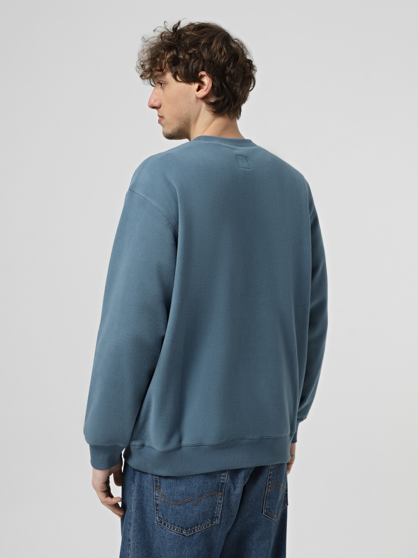 Світшот Vans Carlo Polar Fleece Loose Crew модель VN000HPSJCN1 Світшот Vans Carlo Polar Fleece Loose Crew модель VN000HPSJCN1 Фото