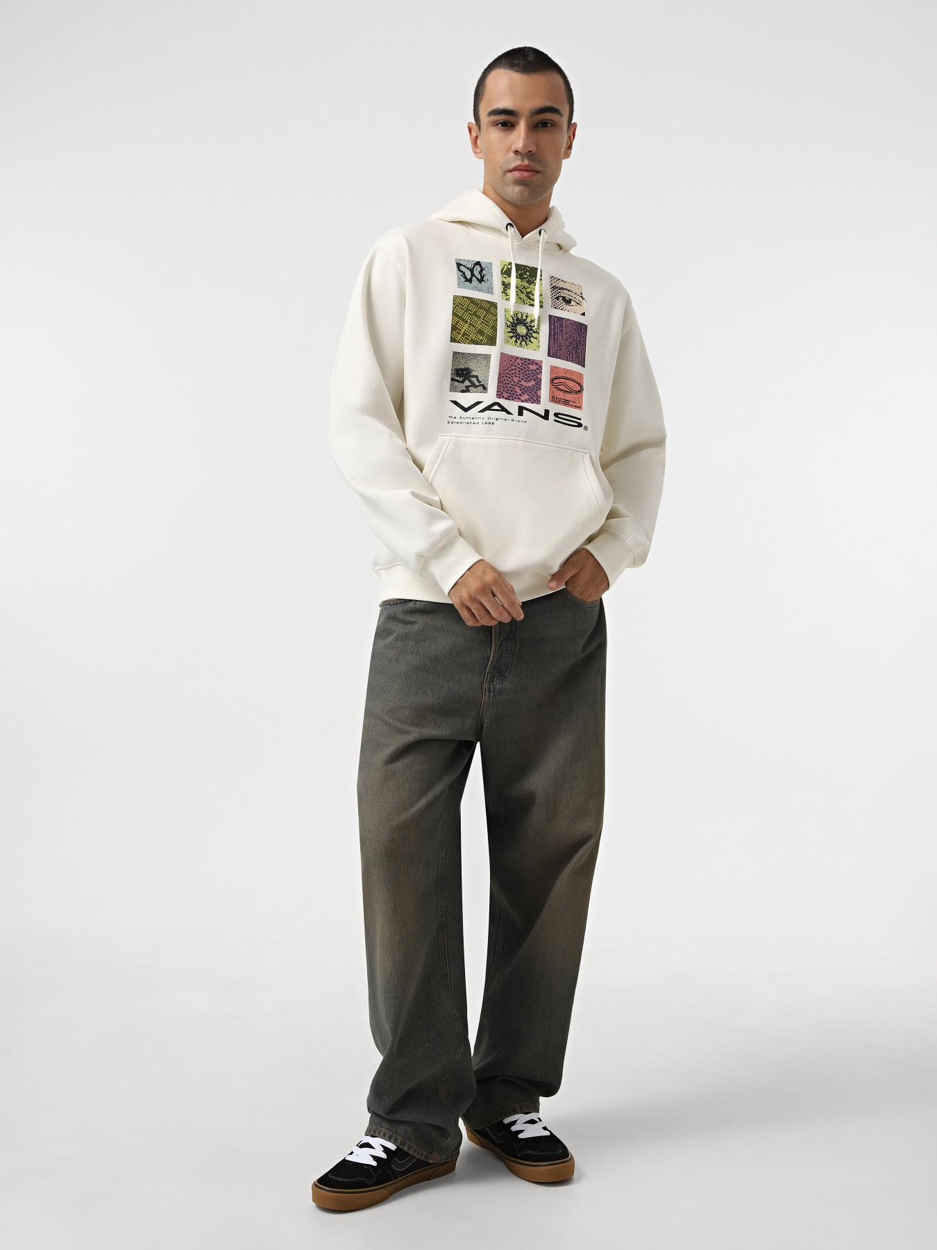 Худи Vans Cluster 66 Po модель VN000HP0FS81 Фото