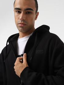 Кофта Vans Core Basic Full Zip модель VN000HPDBLK1 Кофта Vans Core Basic Full Zip модель VN000HPDBLK1 Фото