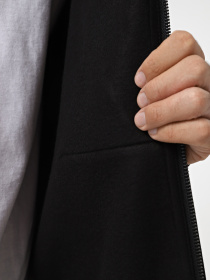 Кофта Vans Core Basic Full Zip модель VN000HPDBLK1 Кофта Vans Core Basic Full Zip модель VN000HPDBLK1 Фото