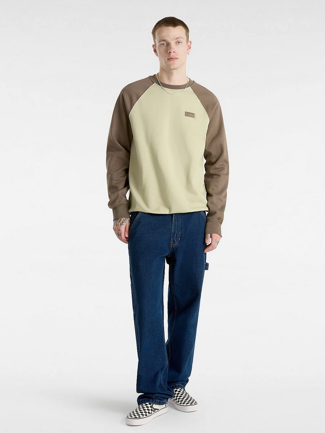 Світшот Vans Core Basic Raglan Crew модель VN000HNVDAV1 Фото