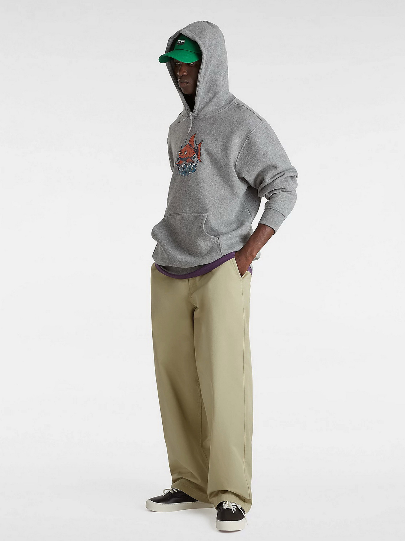 Худі Vans Fish Loose Pullover модель VN000HPH02F1 Фото