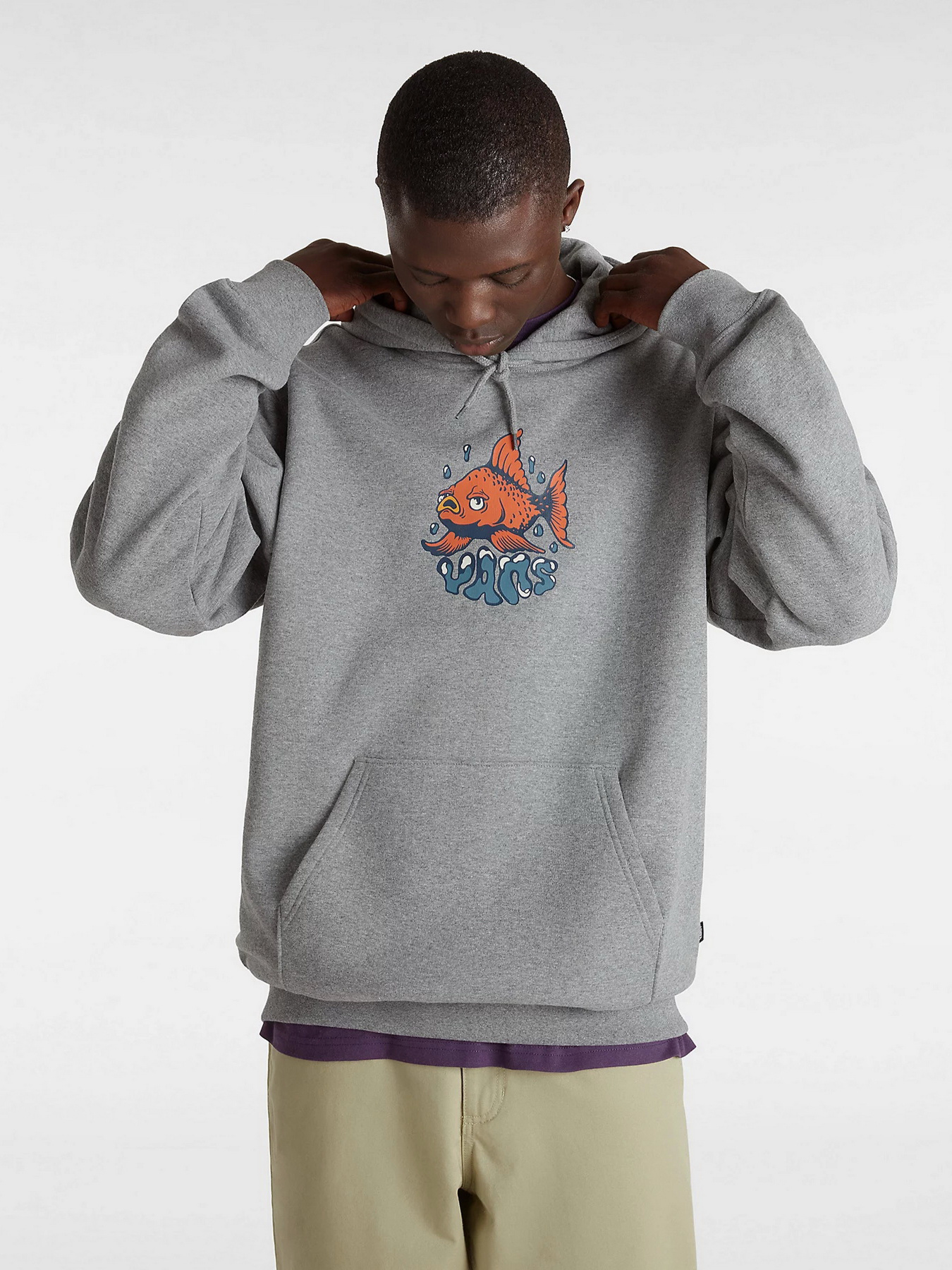 Худі Vans Fish Loose Pullover модель VN000HPH02F1 Фото
