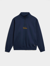 Кофта Vans Scripted Loose Fleece QZIP модель VN000HPMLKZ1 Фото