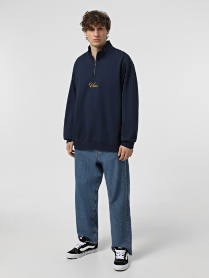 Кофта Vans Scripted Loose Fleece QZIP модель VN000HPMLKZ1 — фото - INTERTOP