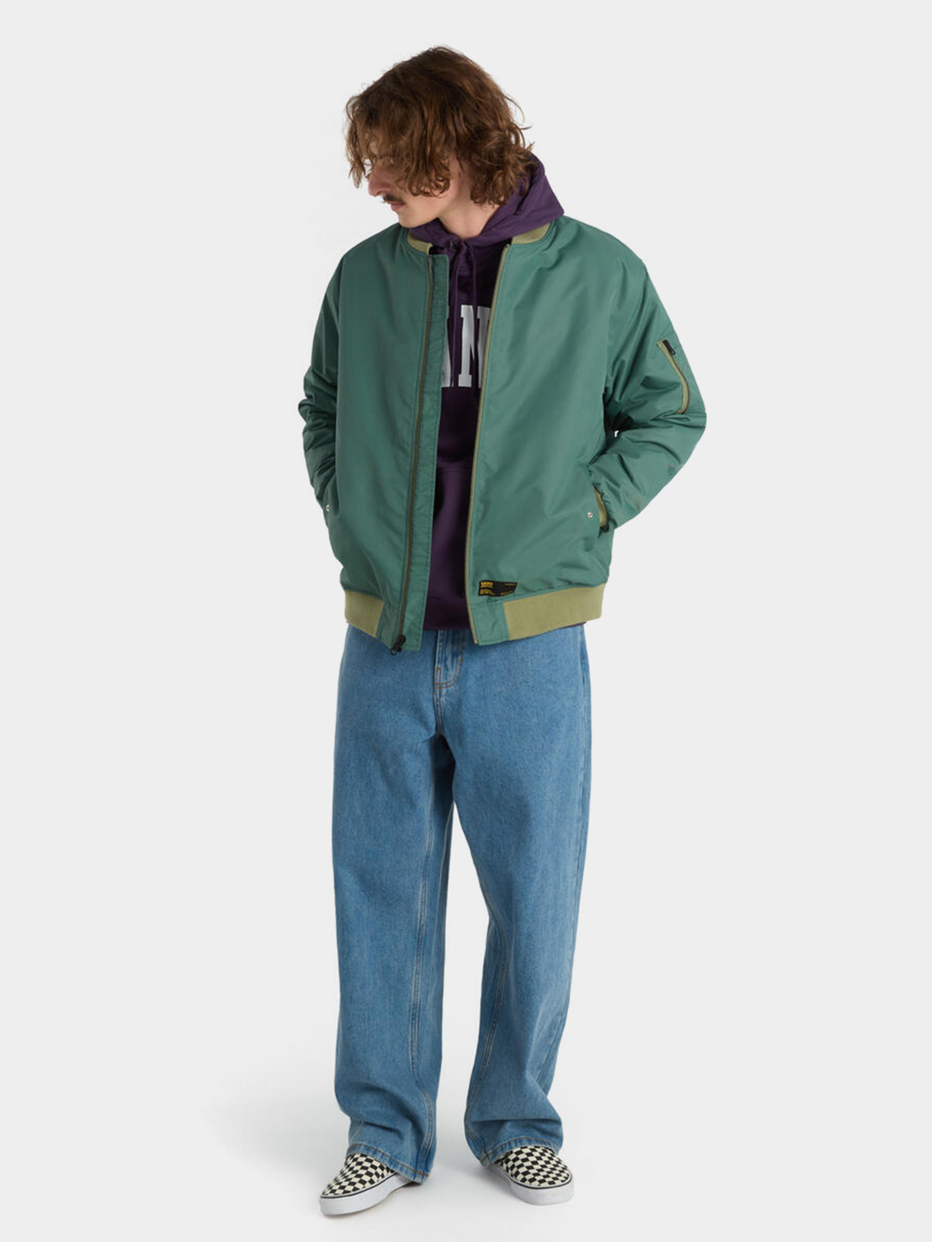 Худи Vans Arched модель VN000HNW11E1 Фото