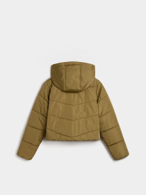 Зимова куртка Vans Foundry Crop Puff Hood модель VN000H5ECUQ1 Фото