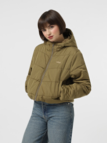 Зимняя куртка Vans Foundry Crop Puff Hood модель VN000H5ECUQ1 Фото