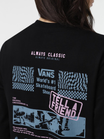 Лонгслів Vans Always Classic модель VN000HHSBLK1 Фото