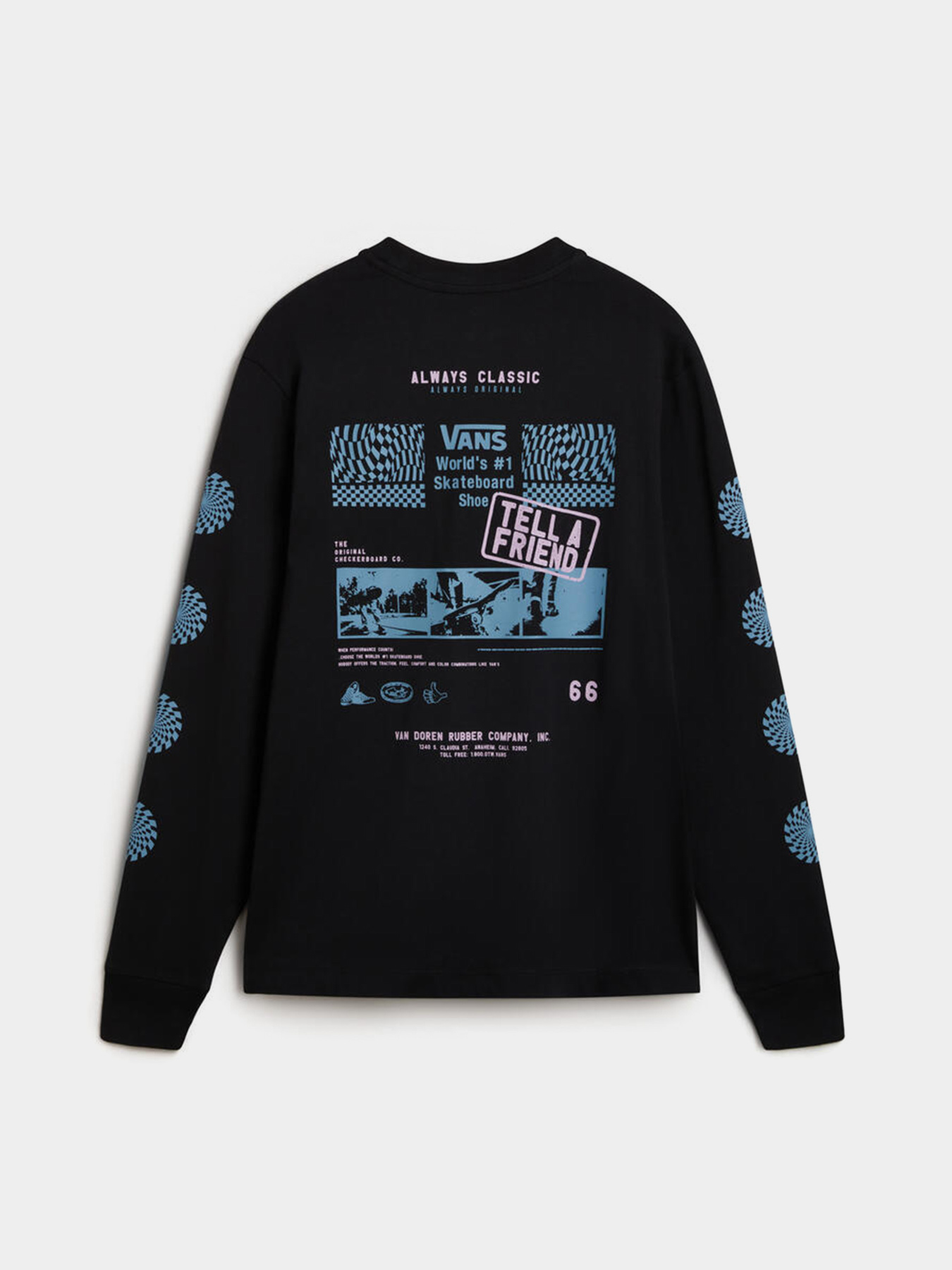 Лонгслів Vans Always Classic модель VN000HHSBLK1 Фото