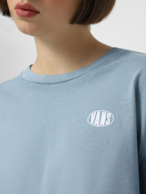 Лонгслів Vans Oval Wash Relax Crop модель VN000HJ5JCN1 Фото