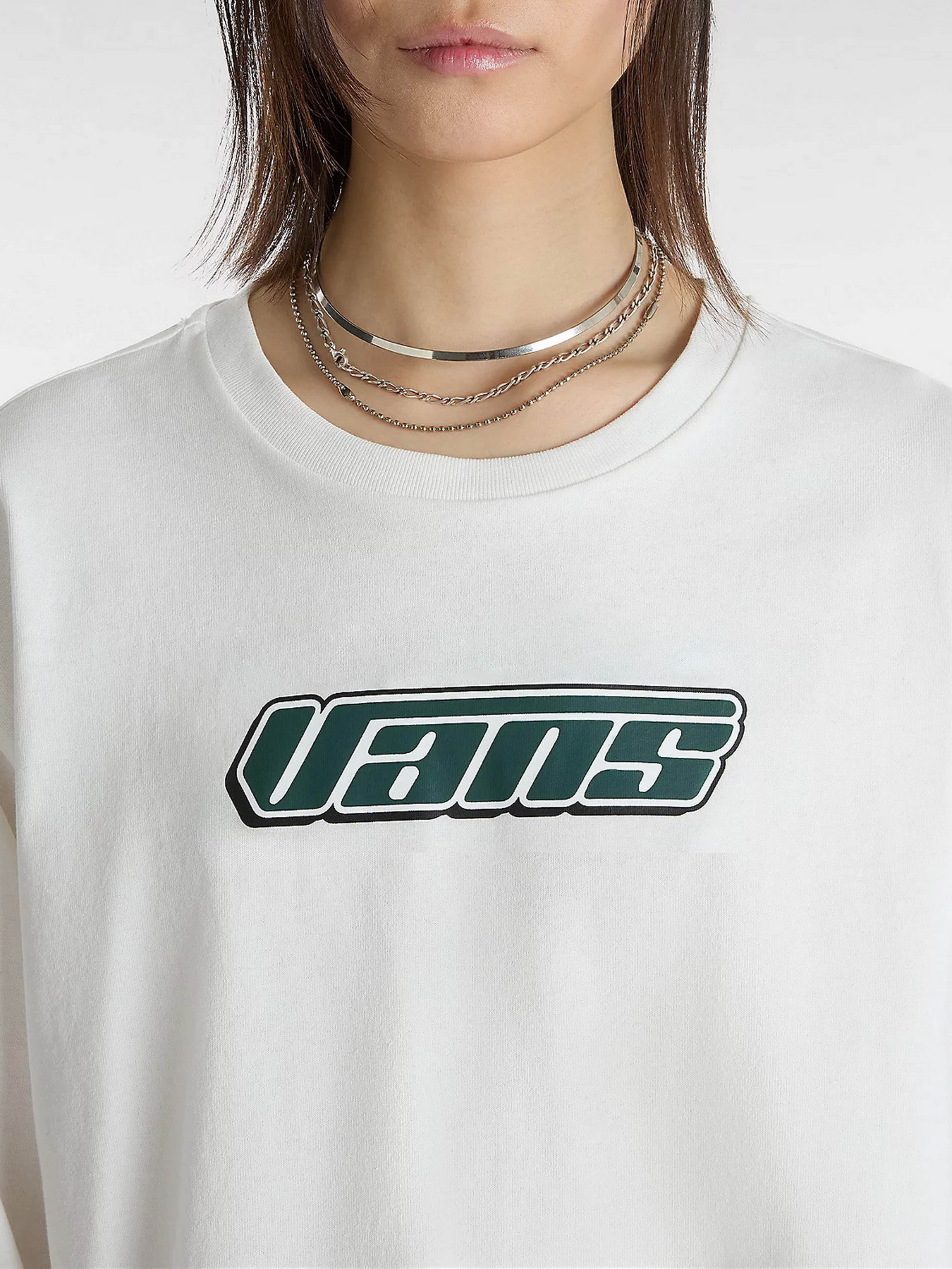 Лонгслив Vans Retro V Hook and Loop Relaxed модель VN000J4KFS81 Фото