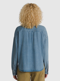 Сорочка повсякденна Vans Antica Boxy Denim модель VN000JT37W61 Фото