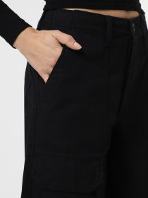 Штани повсякденні Vans Arroyo Wide Leg Cargo Pant модель VN000F7MBLK1 Фото