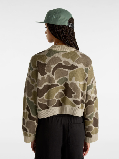 Джемпер Vans Cammile Camo Pullover модель VN000HQ5DBC1 — фото - INTERTOP