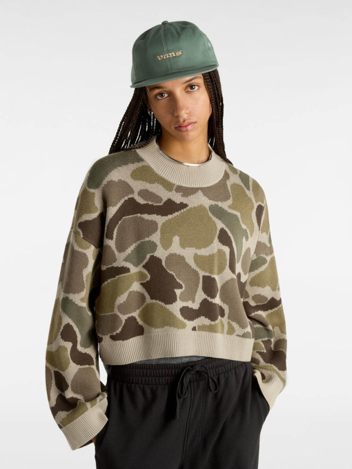 Худі та світшоти Vans Cammile Camo Pullover модель VN000HQ5DBC1 Фото
