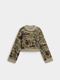 Джемпер Vans Cammile Camo Pullover модель VN000HQ5DBC1 Фото