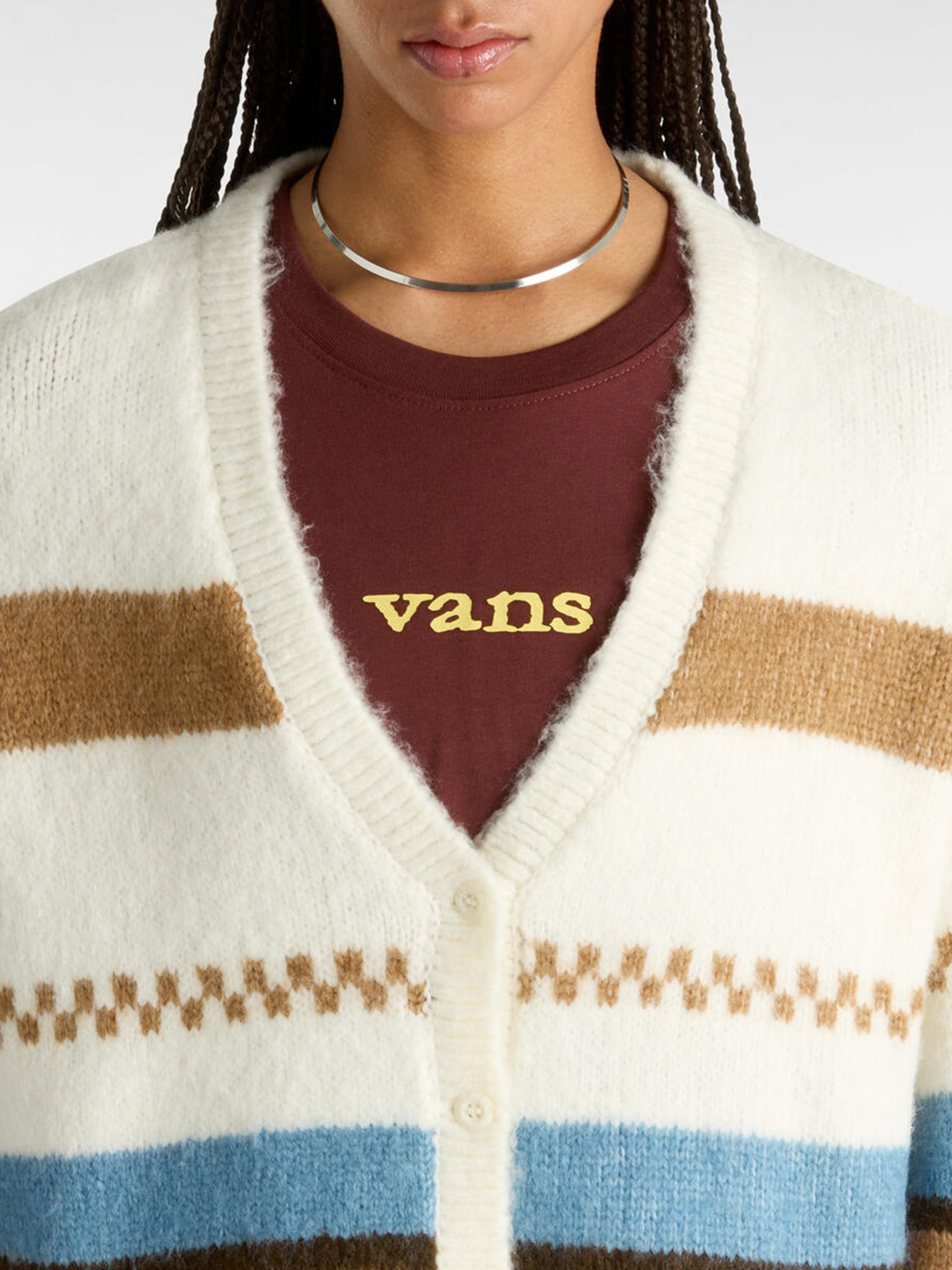 Кардиган Vans Valerie Stripe модель VN000HJBFS81 Фото
