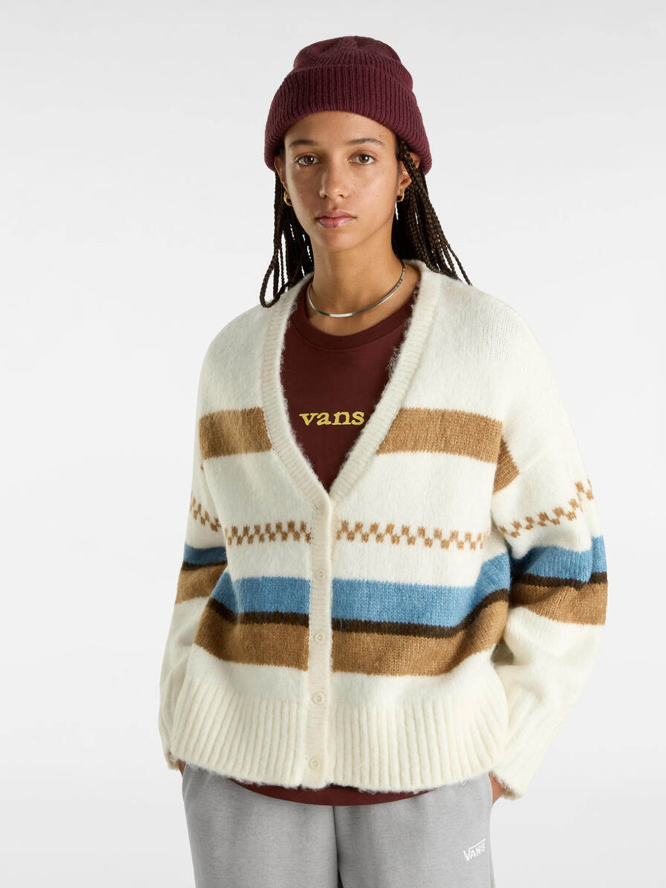 Кардиган Vans Valerie Stripe модель VN000HJBFS81 Фото