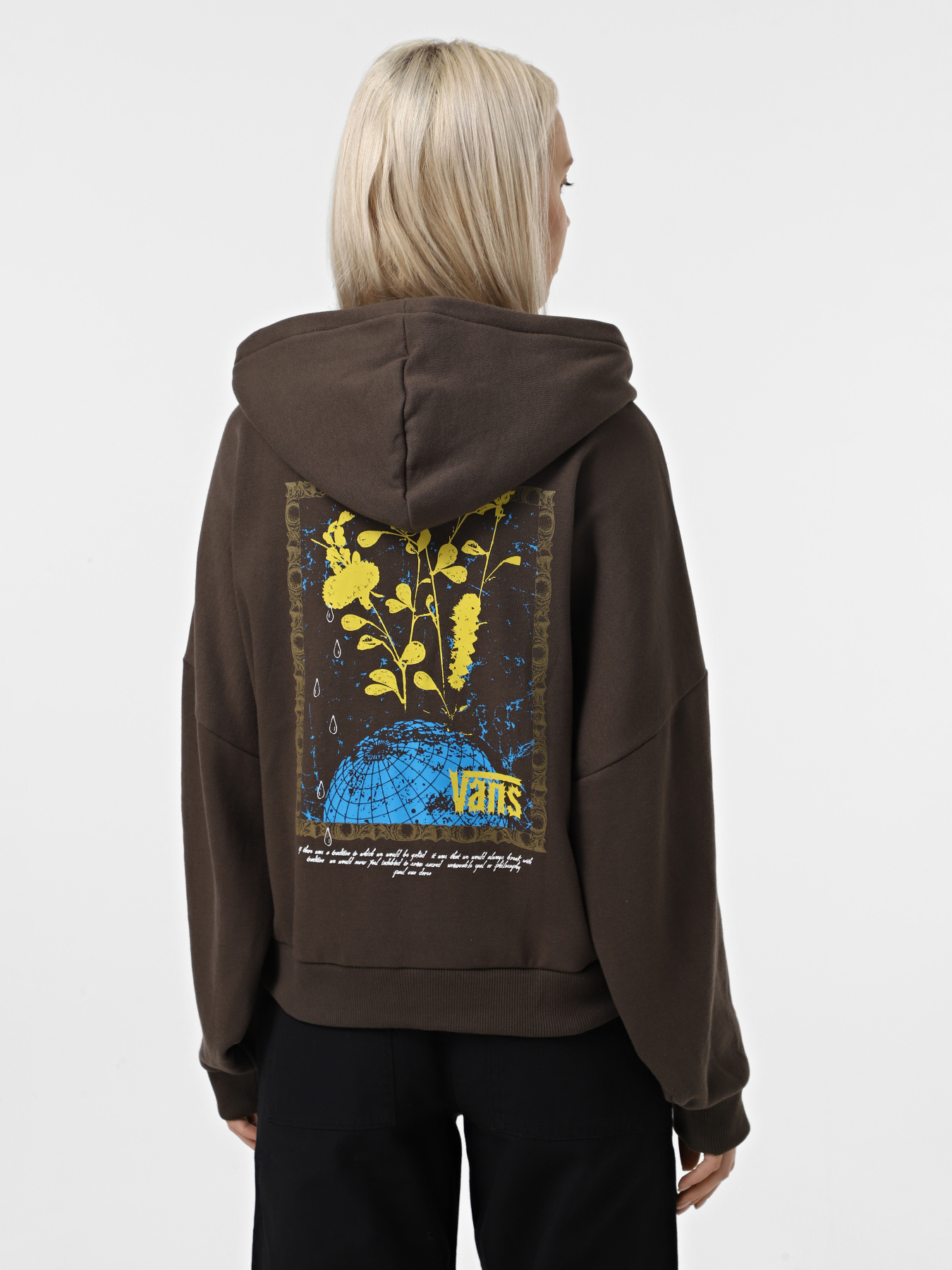 Кофта Vans Tear Globe Zip модель VN000JTVD4C1 Фото