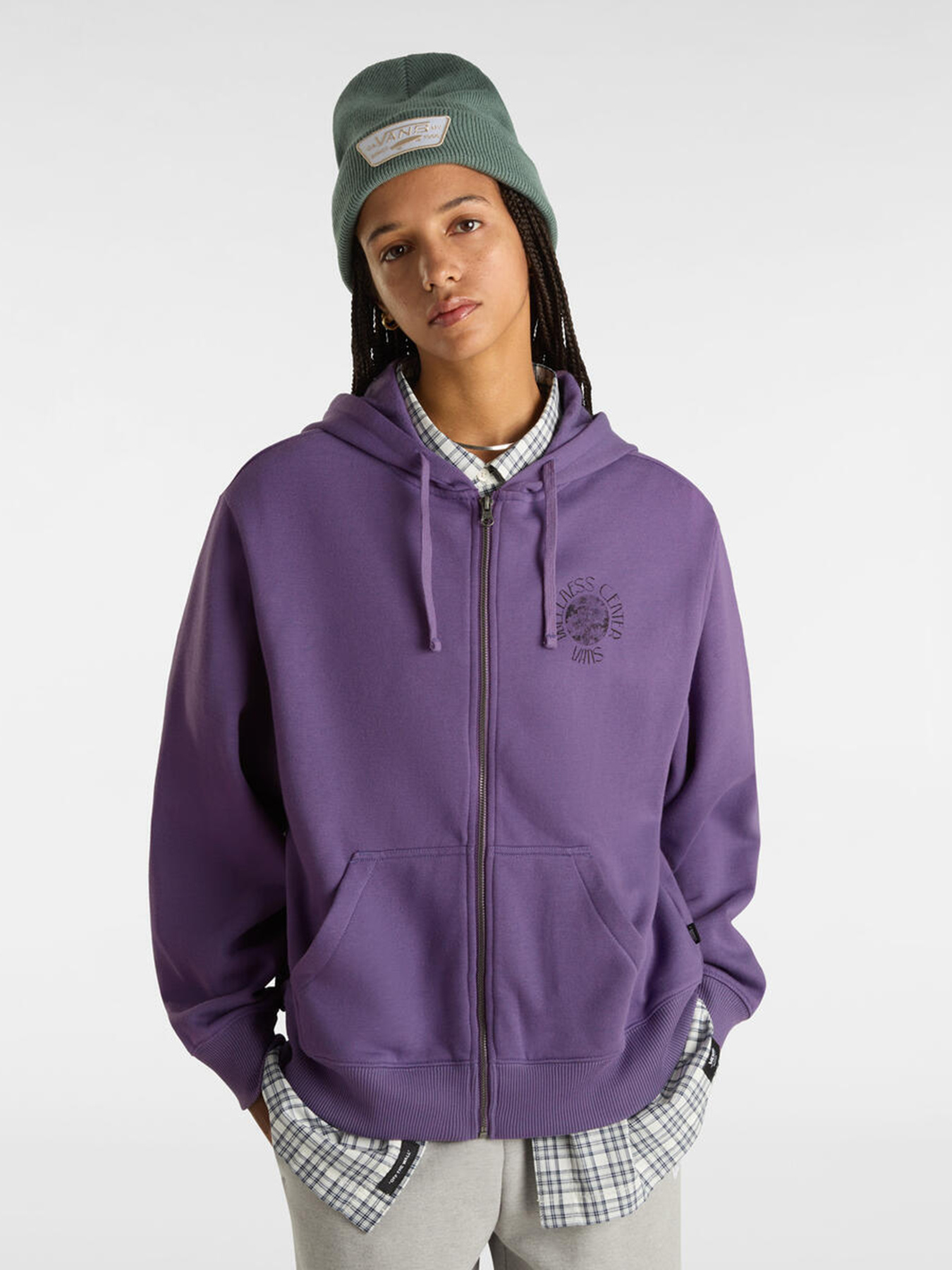 Кофта Vans Wellness Blousant Zip модель VN000HCTCIF1 Фото