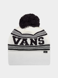 Молочний - Шапка Vans Check Pom Beanie