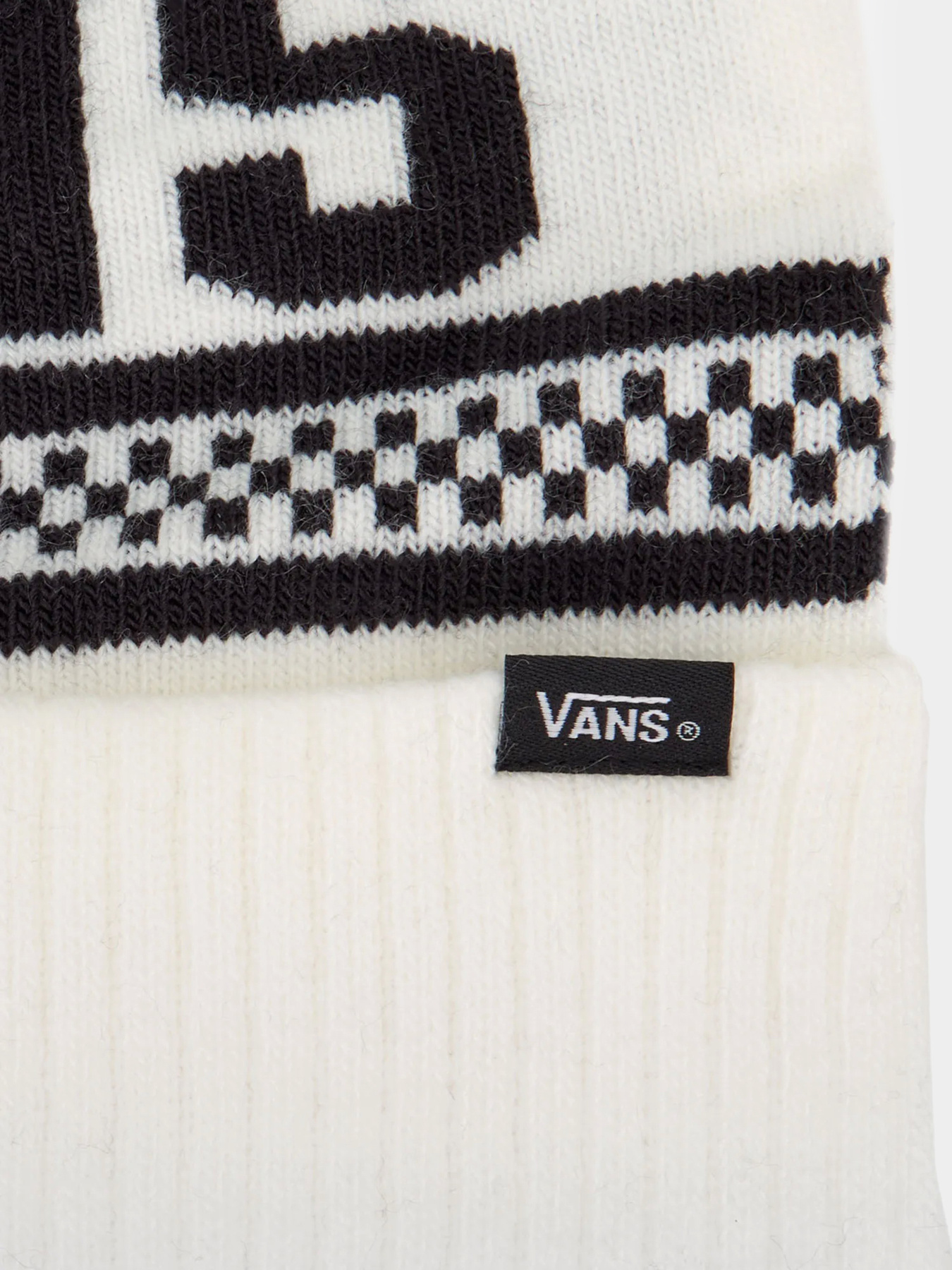 Шапка Vans Check Pom Beanie модель VN000HT1FS81 Фото
