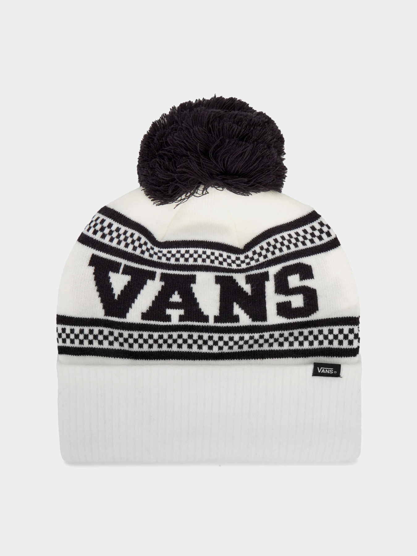 Шапки та кепки Vans Check Pom Beanie модель VN000HT1FS81 Фото