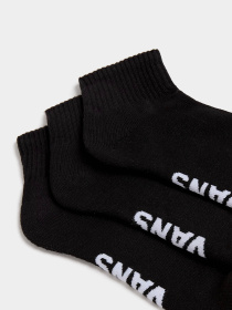 Набір шкарпеток Vans Classic Ankle модель VN000FV7BLK1 Фото