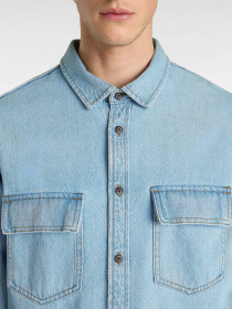 Рубашка повседневная Vans Palmhill Denim  Woven модель VN000M12IYR1 Фото