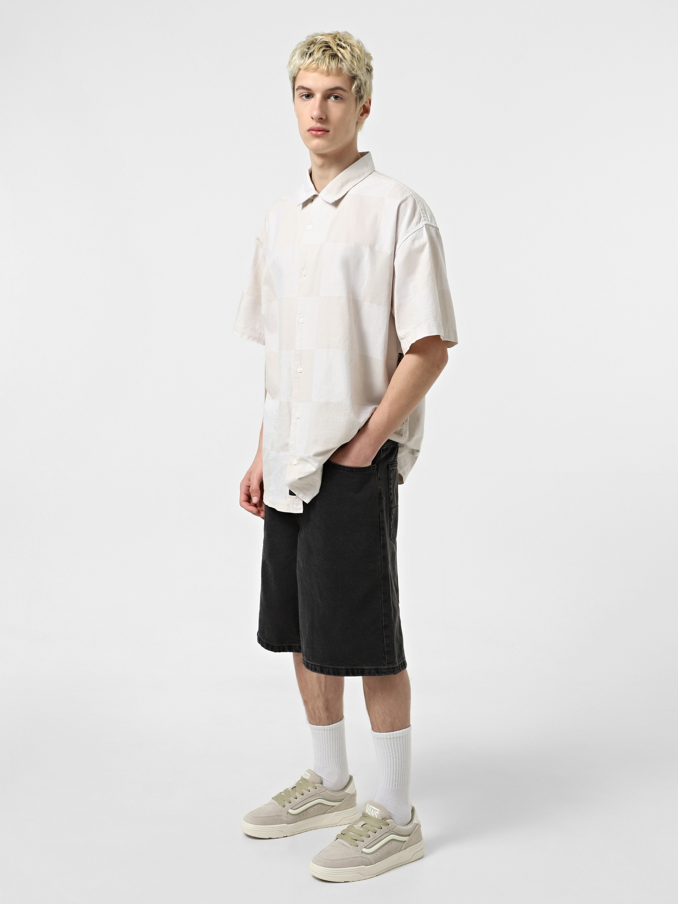 Повсякденні шорти Vans Check-5 Denim модель VN000C9VEMQ1 Фото