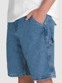 Шорти Vans Drill Chore Loose Denim модель VN0A7S4S7W61 Фото