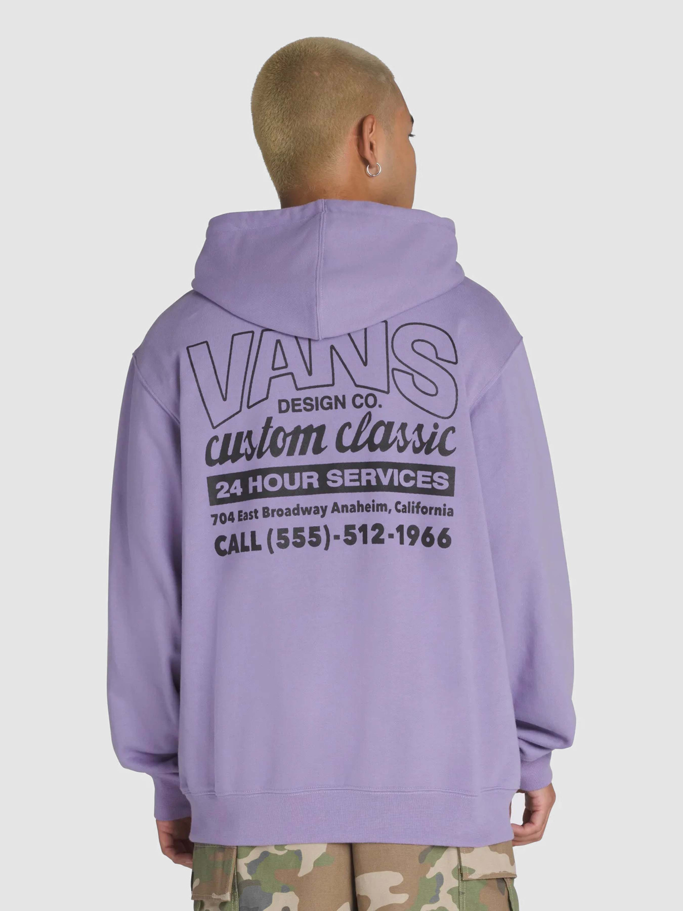 Худи Vans Shop Front Pullover модель VN000NHR6PH1 Фото