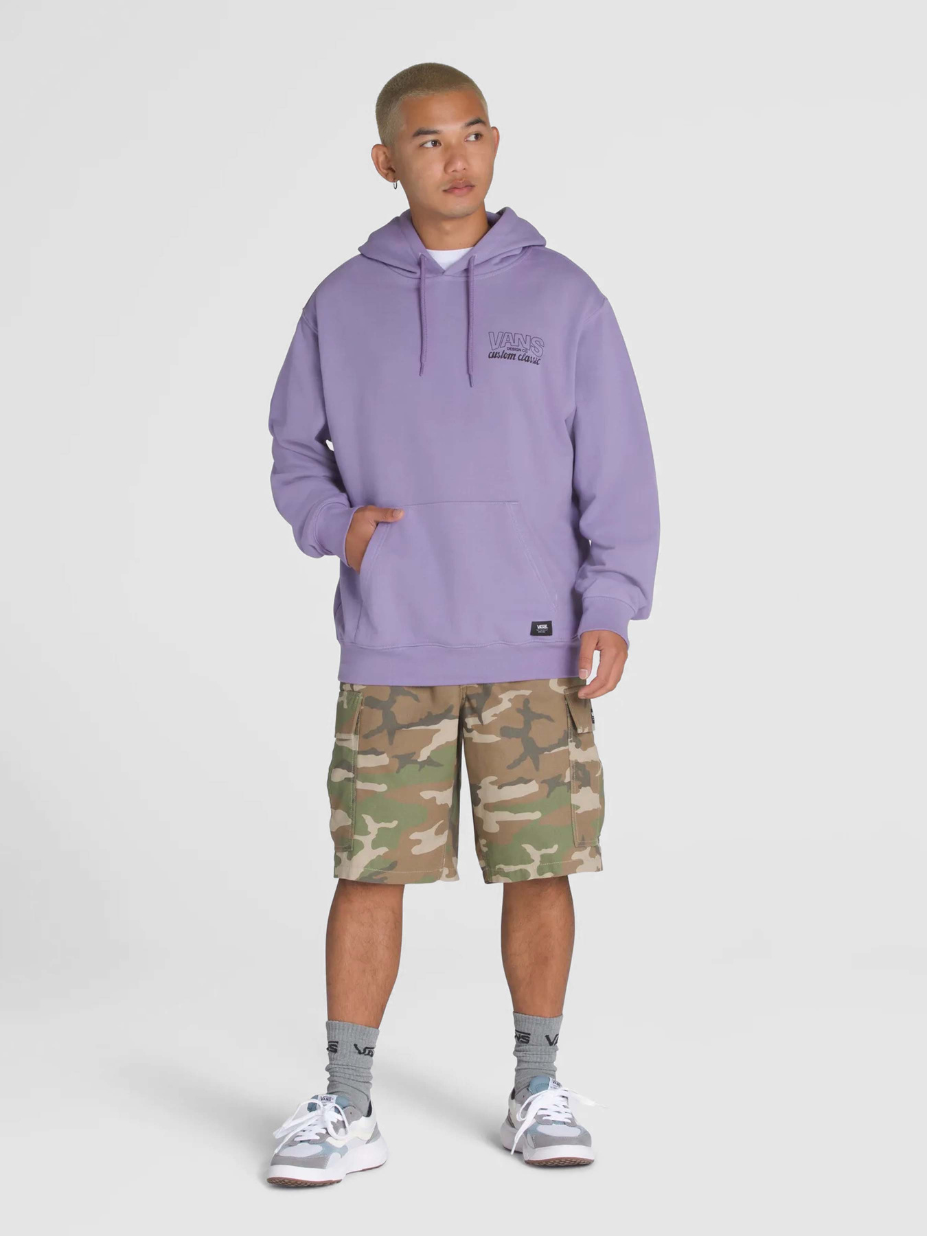 Худи Vans Shop Front Pullover модель VN000NHR6PH1 Фото