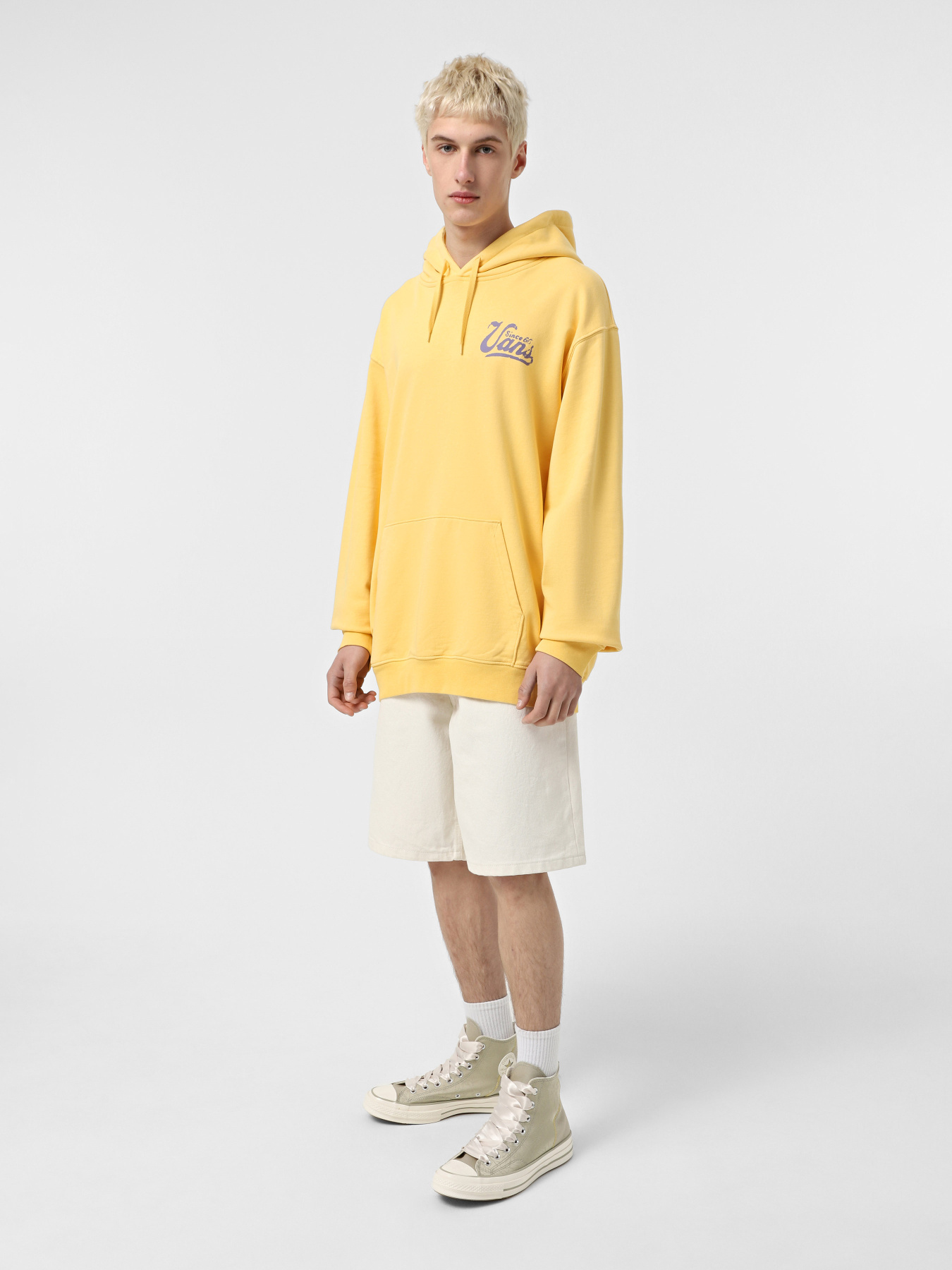 Худи Vans Waffle Stomp Loose Ft Po модель VN000NU3P1T1 Фото