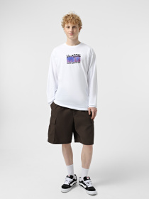 Лонгслив Vans Visual Minds модель VN000M5KWHT1 Фото