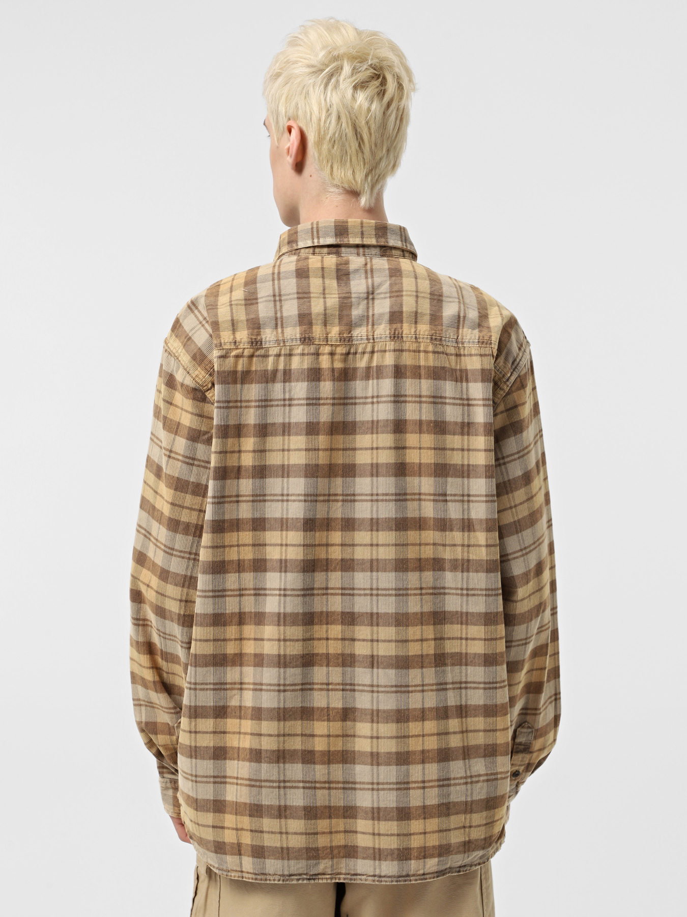 Рубашка повседневная Vans Nate Corduroy  Woven модель VN000M10ZUJ1 Фото