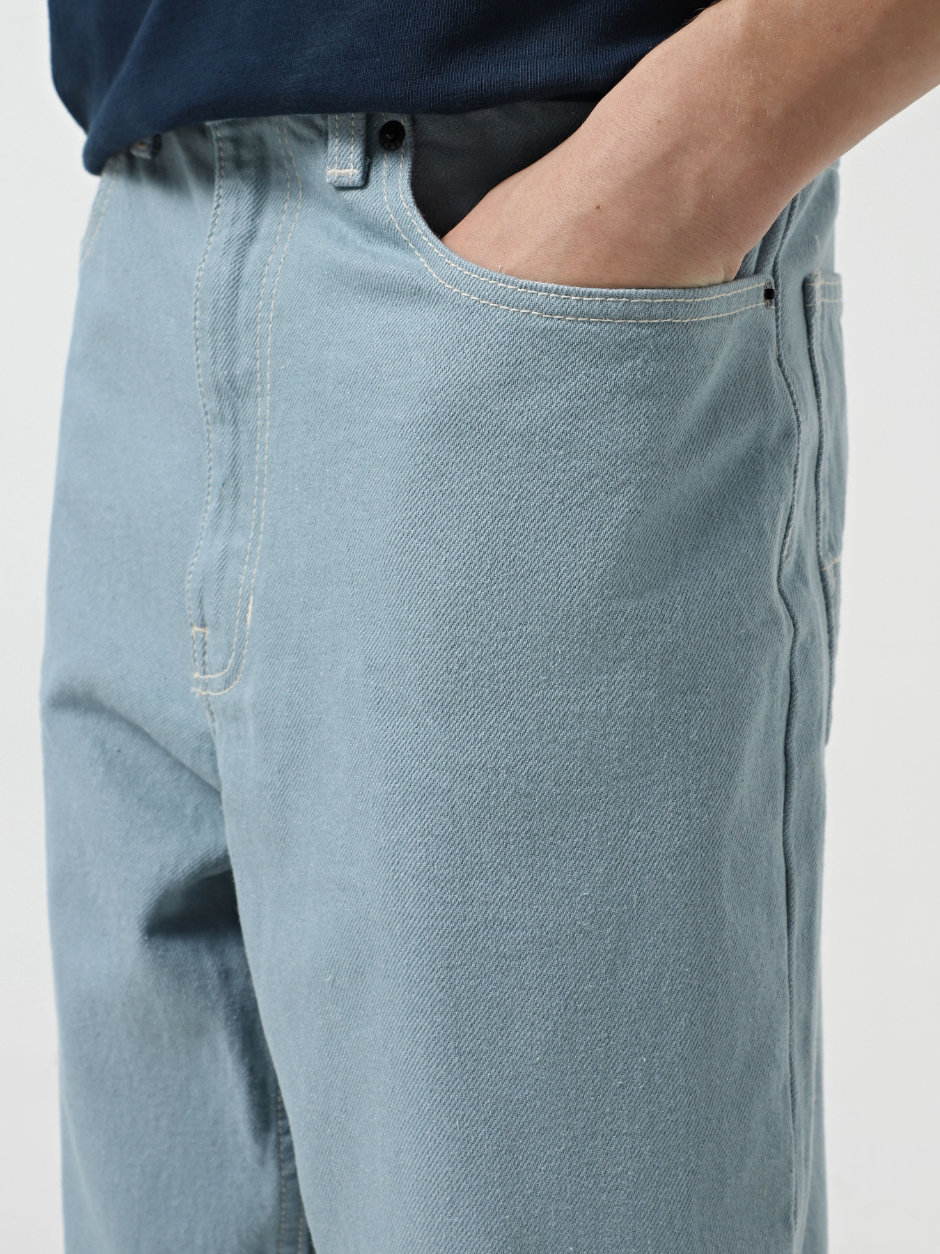 Штани повсякденні Vans Check-5 Loose Denim модель VN000M27CFL1 Фото