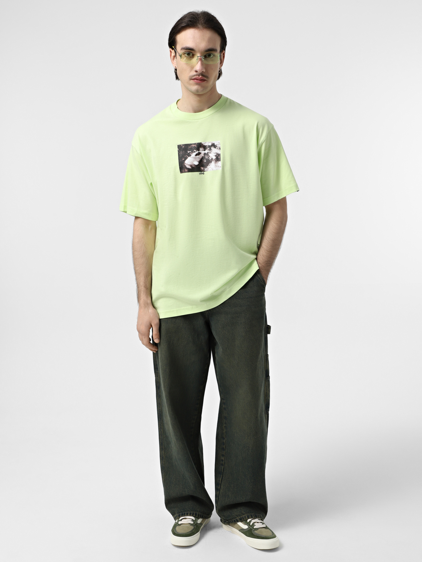 Футболка Vans Flammable модель VN000M5UCLH1 Футболка Vans Flammable модель VN000M5UCLH1 Фото