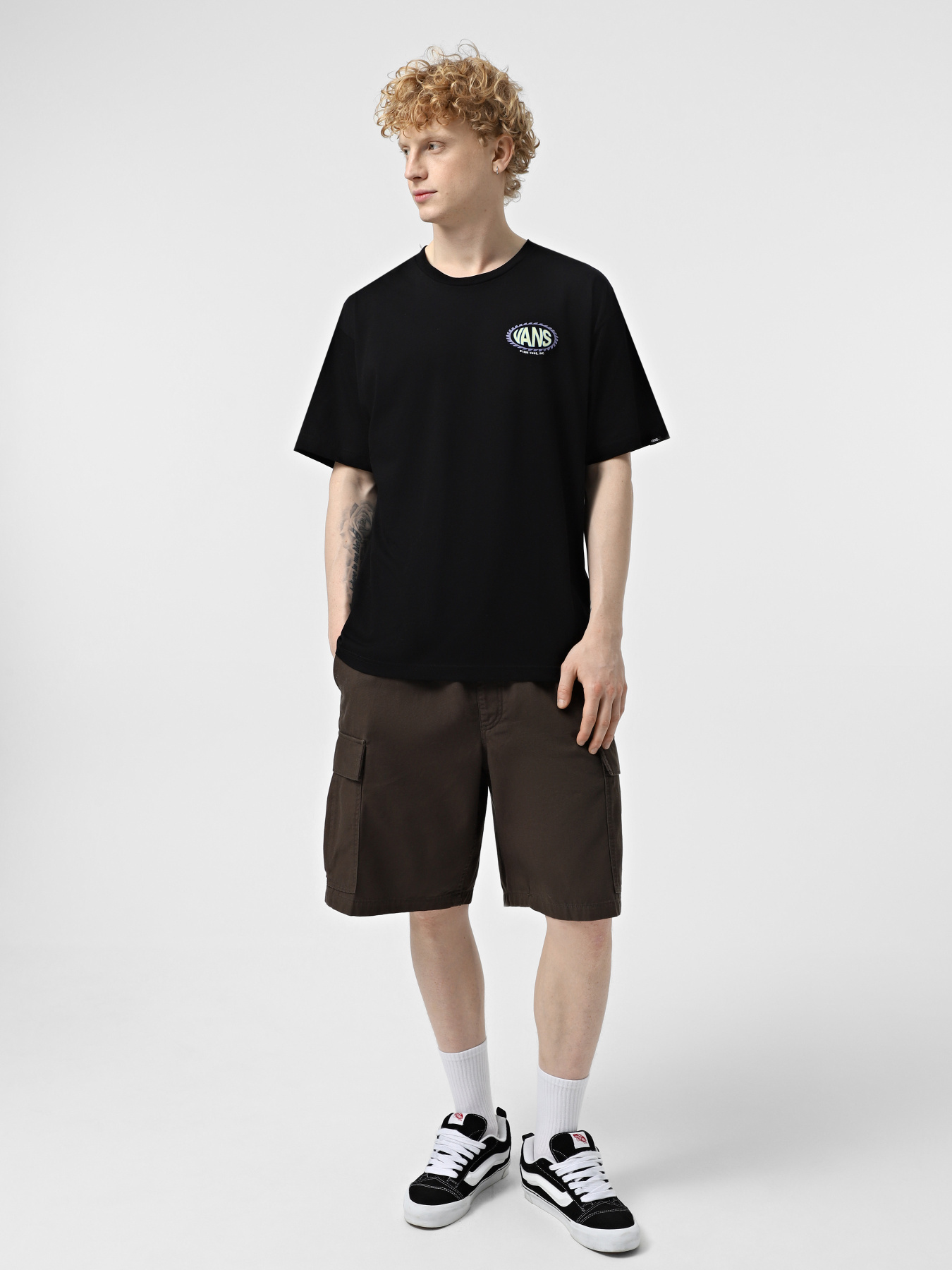 Футболка Vans Road Stop модель VN000M67BLK1 Фото