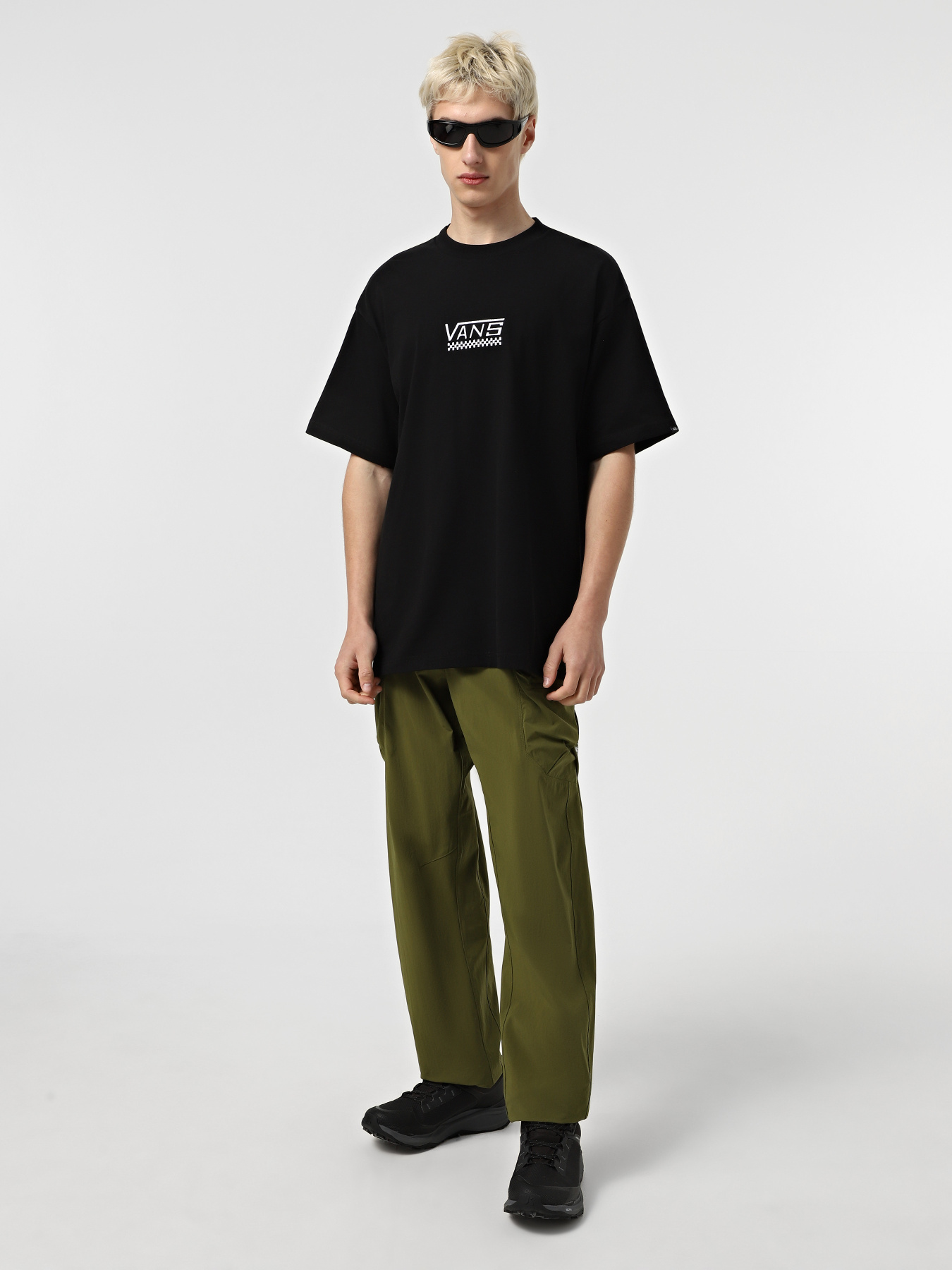 Футболка Vans Blur Fitted Crop Tank модель VN000Q24BLK1 Фото