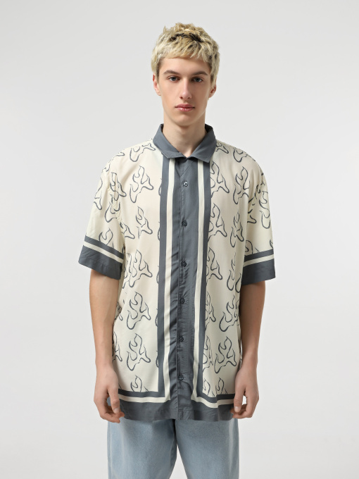 Рубашка Vans Blaze Border модель VN000M17E591 Фото