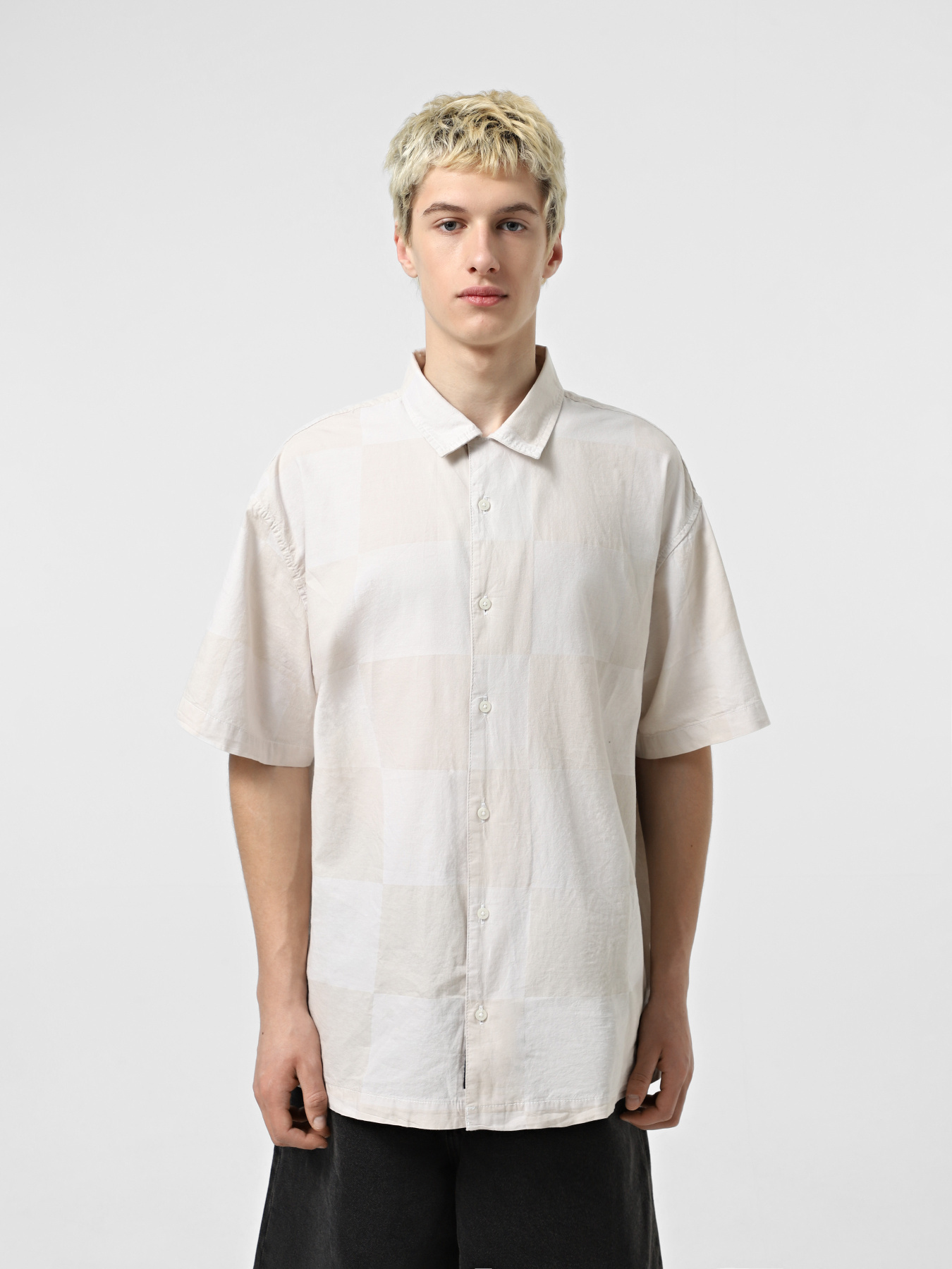 Сорочка повсякденна Vans Kessler Checkerboard  Woven модель VN000M18E681 Фото