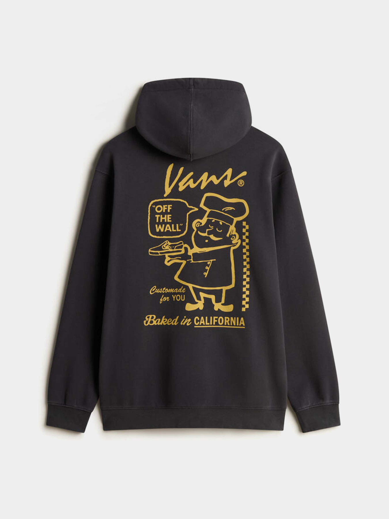 Худи Vans 66 Baked In Loose Ft Po модель VN000NU1BLK1 Фото