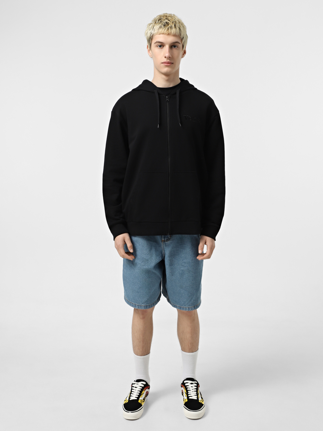 Кофта Vans Essential Ft Relaxed Fz Po модель VN000P1FBLK1 Фото