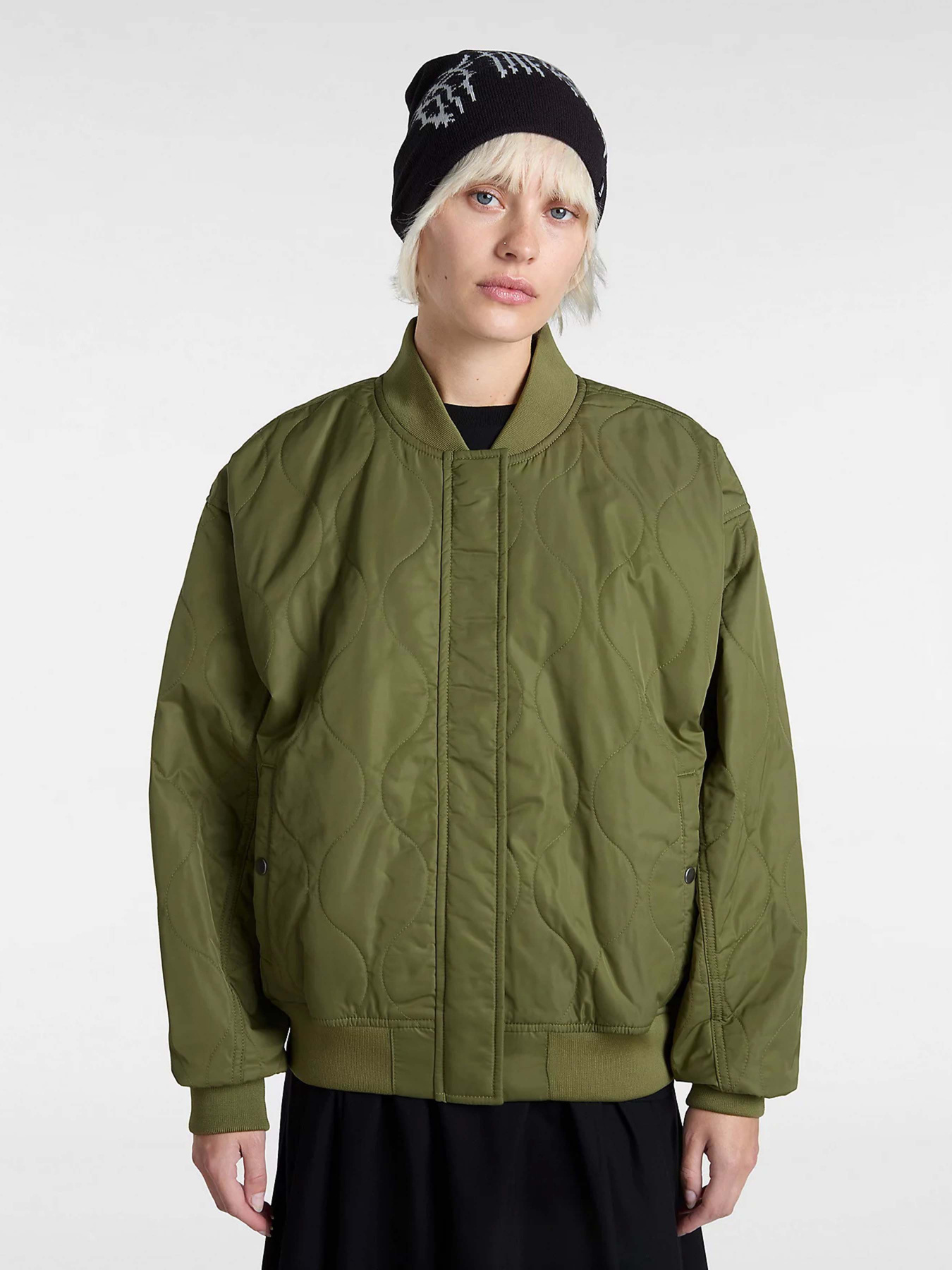 Бомбер Vans Bennett Quilted модель VN000MANZBF1 Фото